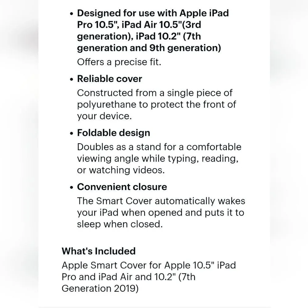 Apple Smart Cover IPad Tablet‎ Case